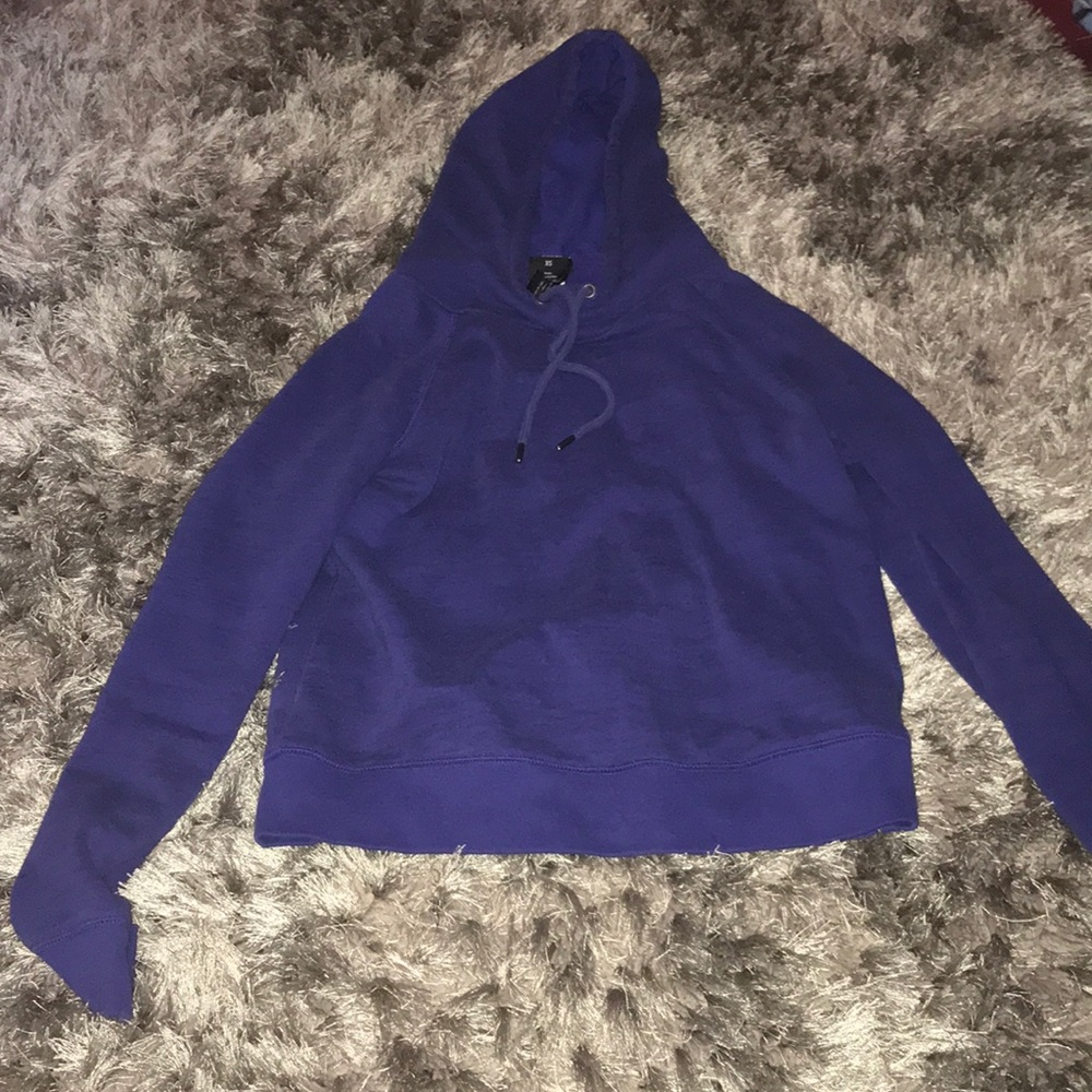 Purple Reebok hoodie
